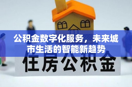 合浦公积金数字化服务，未来城市生活的智能新趋势