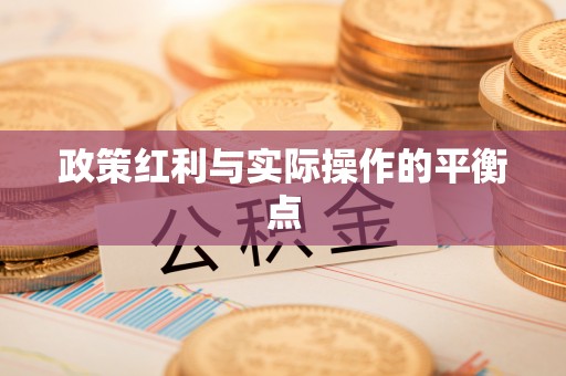 合浦政策红利与实际操作的平衡点